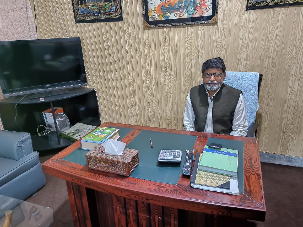 Bukhari Traders office with founder